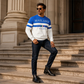 📢📢50%Rabatt!!!🎉✨Bedrucktes Sweatshirt Milano Italia für Herren