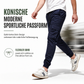 Cargo-Hose für Herren im Casual-Look mit mehreren Taschen und Kordelzug
