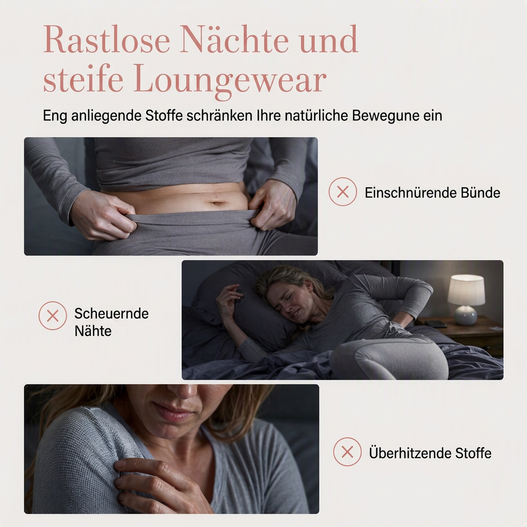 Damen-Set aus Strickoberteil und karierten Leggings