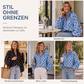📢📢50%Rabatt!!!🎉✨Lässige gepunktete Jacke mit Reißverschluss für Damen