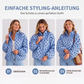 📢📢50%Rabatt!!!🎉✨Lässige gepunktete Jacke mit Reißverschluss für Damen