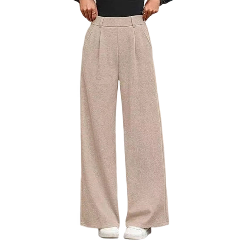 📢🎉50%Rabatt!!!🛍️✨Damen Hochbund Plissierte Weite Hosen