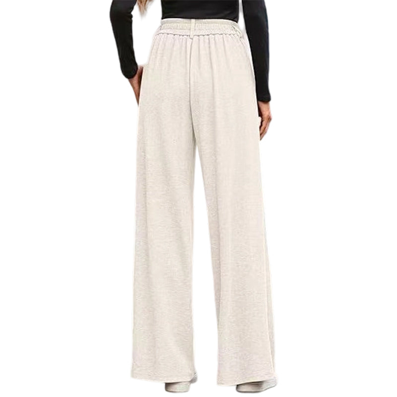 📢🎉50%Rabatt!!!🛍️✨Damen Hochbund Plissierte Weite Hosen