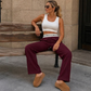 📢🎉50%Rabatt!!!🛍️✨Damen Hochweitige Jogginghose mit weitem Bein