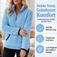 📢🎉50%Rabatt!!!🛍️✨Damen-Sweatshirt mit halbem Reißverschluss aus warmem Plüsch