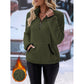 📢🎉50%Rabatt!!!🛍️✨Damen-Sweatshirt mit halbem Reißverschluss aus warmem Plüsch