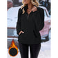 📢🎉50%Rabatt!!!🛍️✨Damen-Sweatshirt mit halbem Reißverschluss aus warmem Plüsch