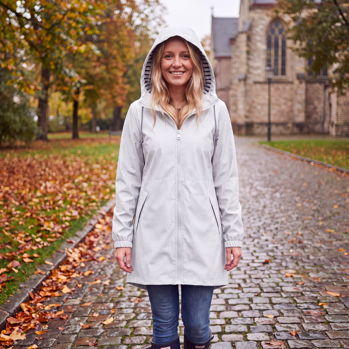 📢📢50%Rabatt!!!📦 Täglich 500+ Pakete versendet – der Wahnsinn! Wasserdichte Kapuzen-Freizeitjacke für Damen