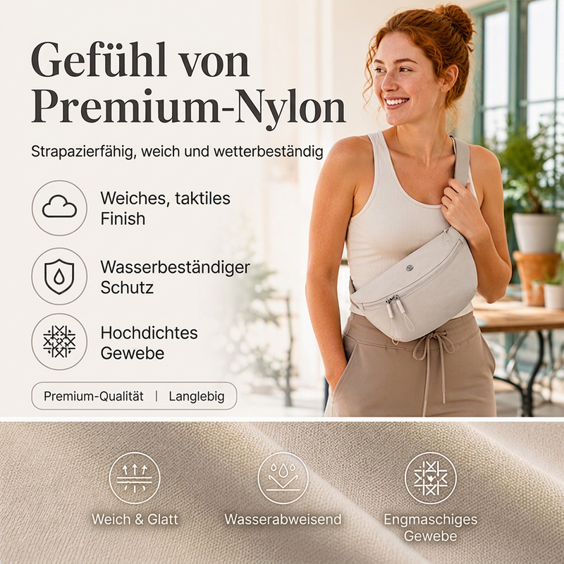 🔥Beliebtes Produkt ！✨Minimalistische Umhängetasche in Halbmondform