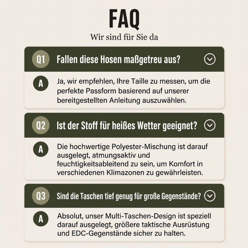 Mehrtaschige Cargohose für Herren in Tarnmuster