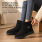 Winter-Schnürstiefel für Damen, halbhoch