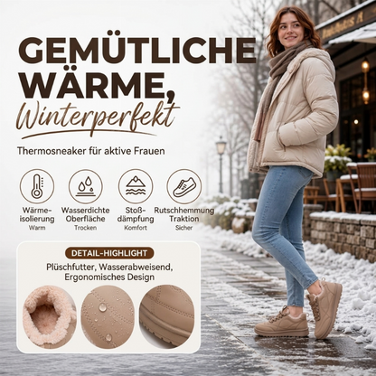 📢📢50%Rabatt!!!🎉⌛ Nur solange Vorrat reicht – danach regulärer Preis! Damen-Plüschgefütterte rutschfeste Schneestiefel