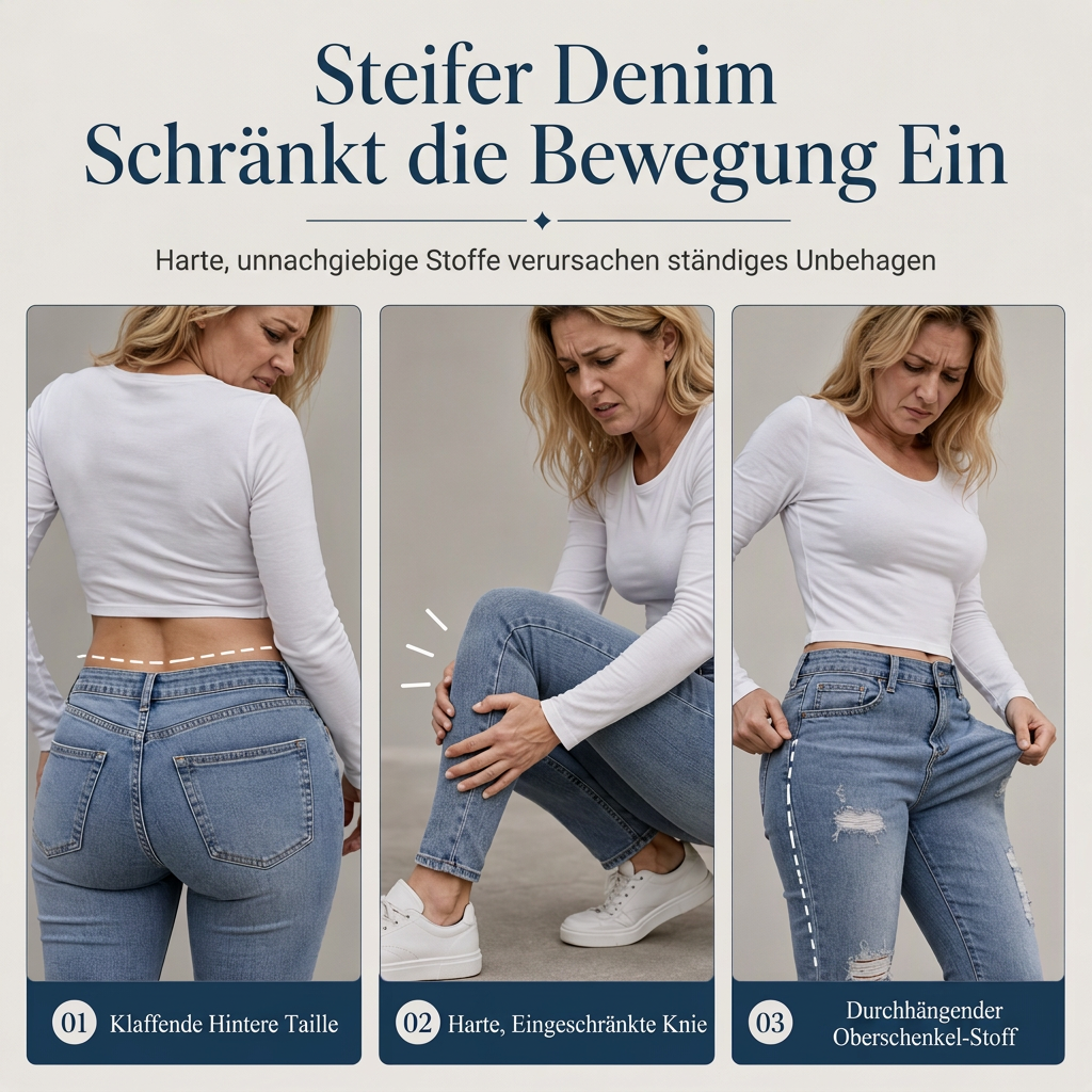 🔥Beliebtes Produkt ！✨Damen High Waist Ripped Skinny Jeans, Destroyed Dehnbare Denim-Hose