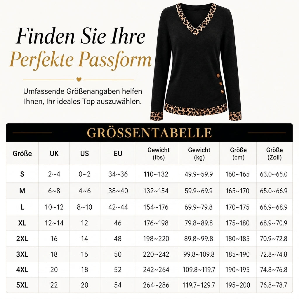 🔥Beliebtes Produkt ！✨Langärmliges Strickoberteil mit V-Ausschnitt für Damen