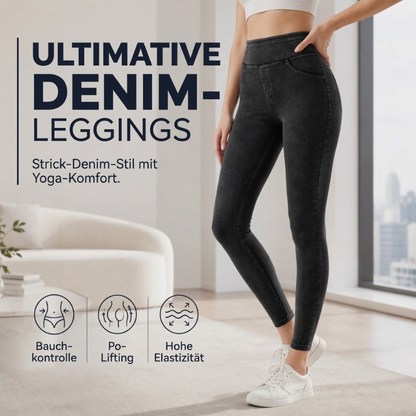 🔥Beliebtes Produkt ！✨Taillenhohe Schlankheitsjeans für Damen