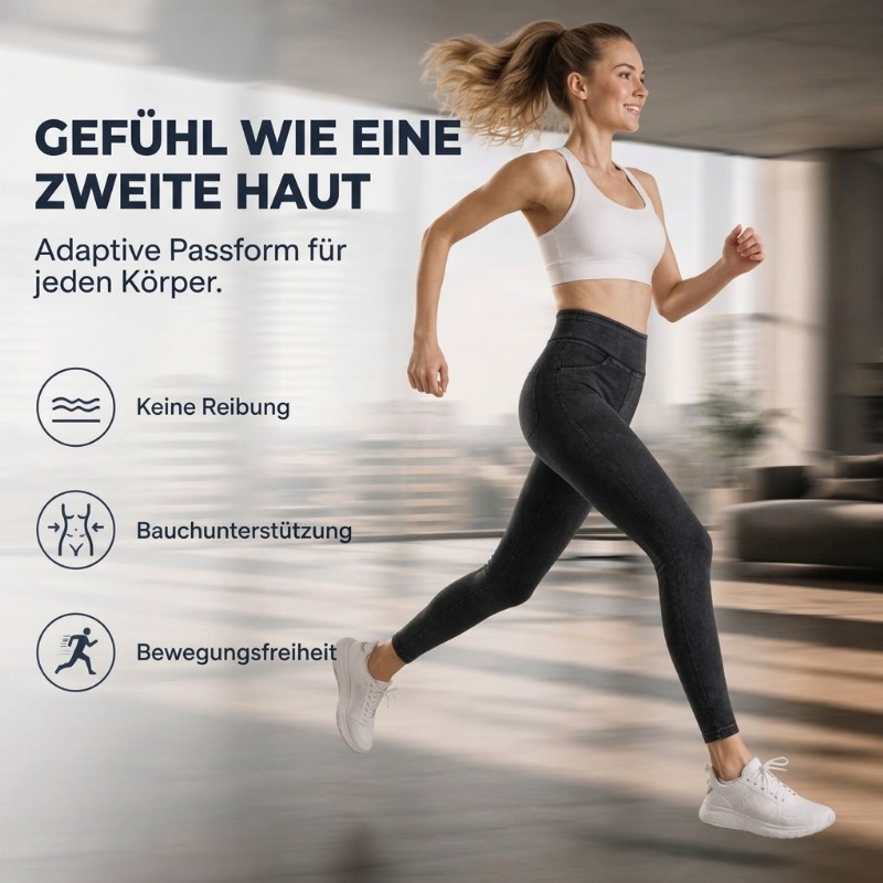 🔥Beliebtes Produkt ！✨Taillenhohe Schlankheitsjeans für Damen