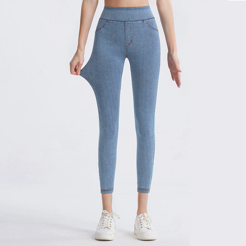 🔥Beliebtes Produkt ！✨Taillenhohe Schlankheitsjeans für Damen