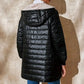 🔥Beliebtes Produkt ！✨Gesteppter warmer Wintermantel mit Kapuze und Reißverschluss für Damen