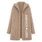 🔥Beliebtes Produkt ！✨Lange Strickjacke mit Kapuze für Damen