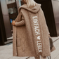 🔥Beliebtes Produkt ！✨Lange Strickjacke mit Kapuze für Damen
