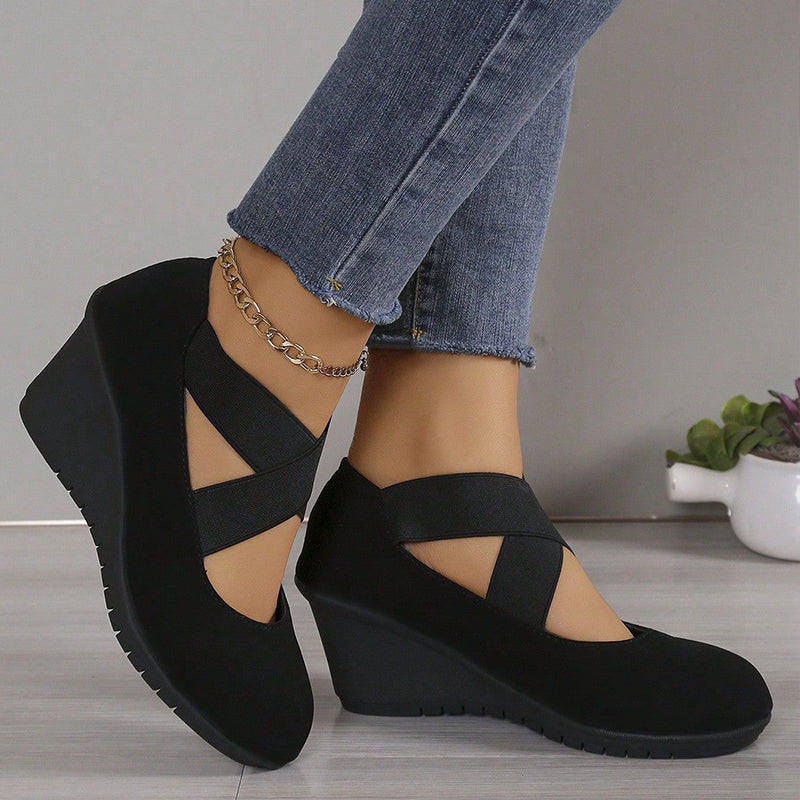 📢📢50% Rabatt!!! 🎉✨ Damen Keilballerinas – Slip-On Komfortschuhe