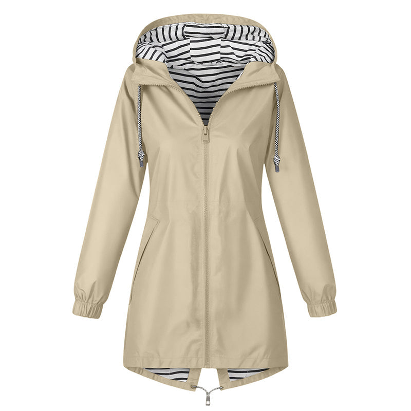📢📢 Kostenloser Versand!🎉✨ Wasserdichte Outdoor-Kapuzenjacke für Damen 🌧🧥
