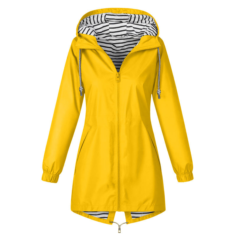 📢📢 Kostenloser Versand!🎉✨ Wasserdichte Outdoor-Kapuzenjacke für Damen 🌧🧥