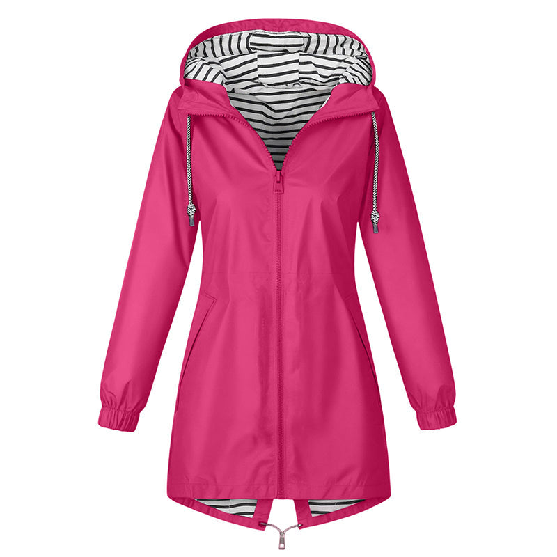 📢📢 Kostenloser Versand!🎉✨ Wasserdichte Outdoor-Kapuzenjacke für Damen 🌧🧥
