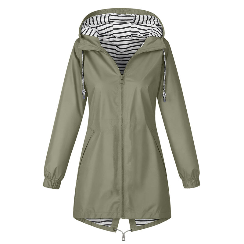 📢📢 Kostenloser Versand!🎉✨ Wasserdichte Outdoor-Kapuzenjacke für Damen 🌧🧥