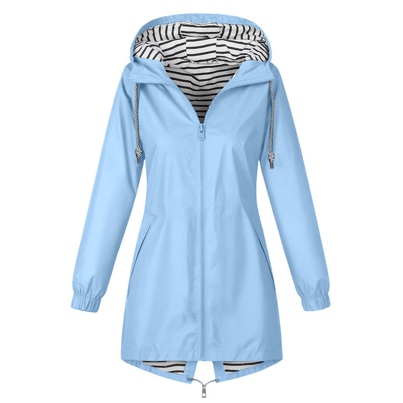 📢📢 Kostenloser Versand!🎉✨ Wasserdichte Outdoor-Kapuzenjacke für Damen 🌧🧥