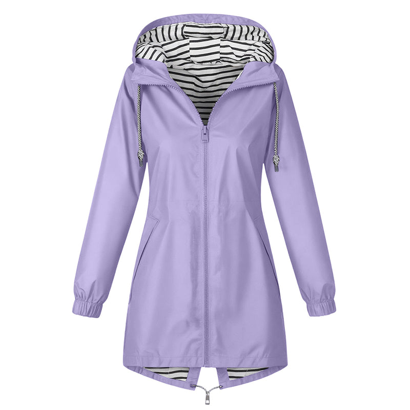 📢📢 Kostenloser Versand!🎉✨ Wasserdichte Outdoor-Kapuzenjacke für Damen 🌧🧥