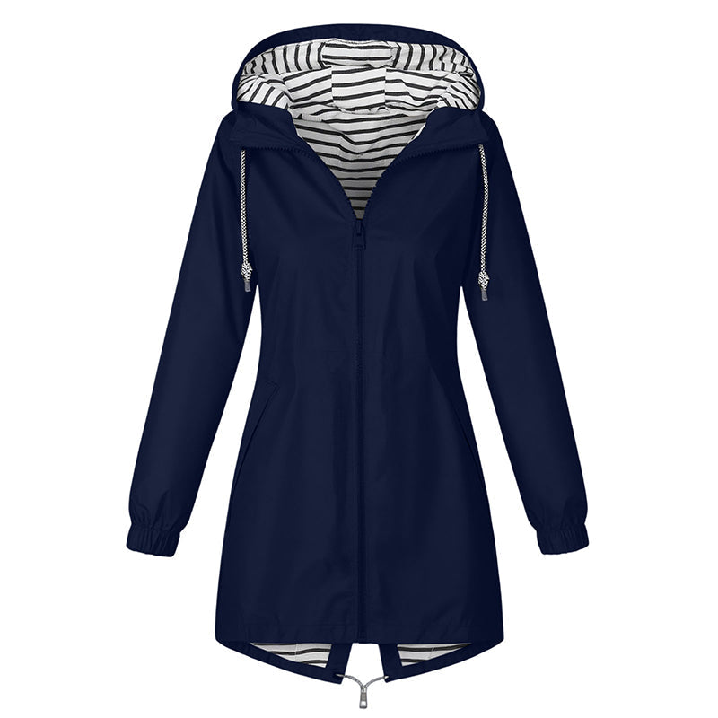📢📢 Kostenloser Versand!🎉✨ Wasserdichte Outdoor-Kapuzenjacke für Damen 🌧🧥
