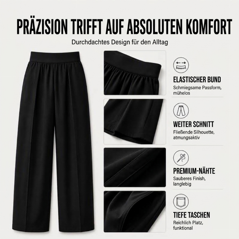 📢📢50%Rabatt!!!🎉✨Legere plissierte weite Hosen für Herren