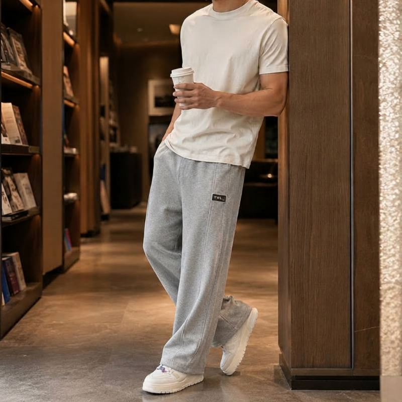 🔥Beliebtes Produkt ！✨Legere Freizeithose für Herren mit Kordelzug und Taschen