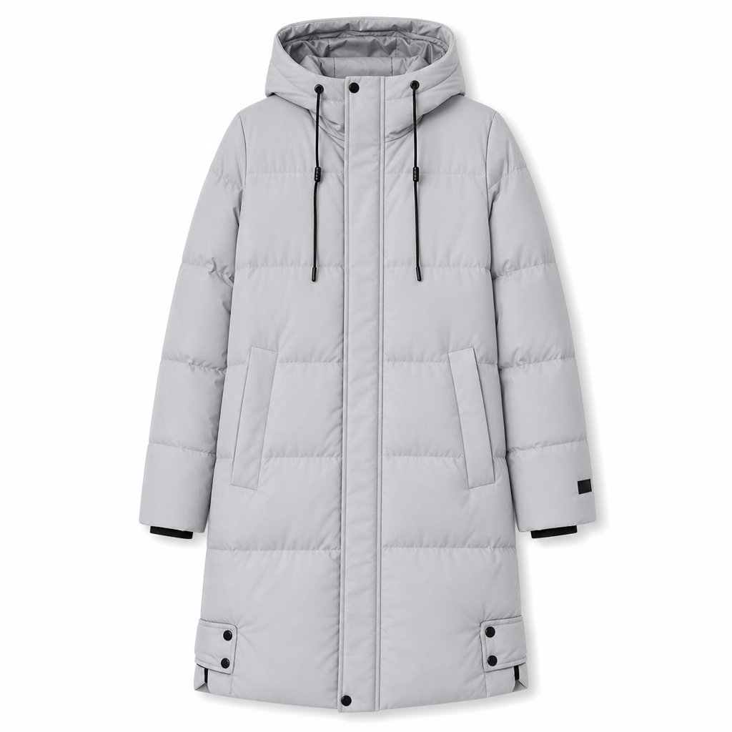 🔥Beliebtes Produkt ！✨Herren Freizeit Mittellange Gepolsterte Winter Verdickte Warme Oberbekleidung Mantel Übergröße