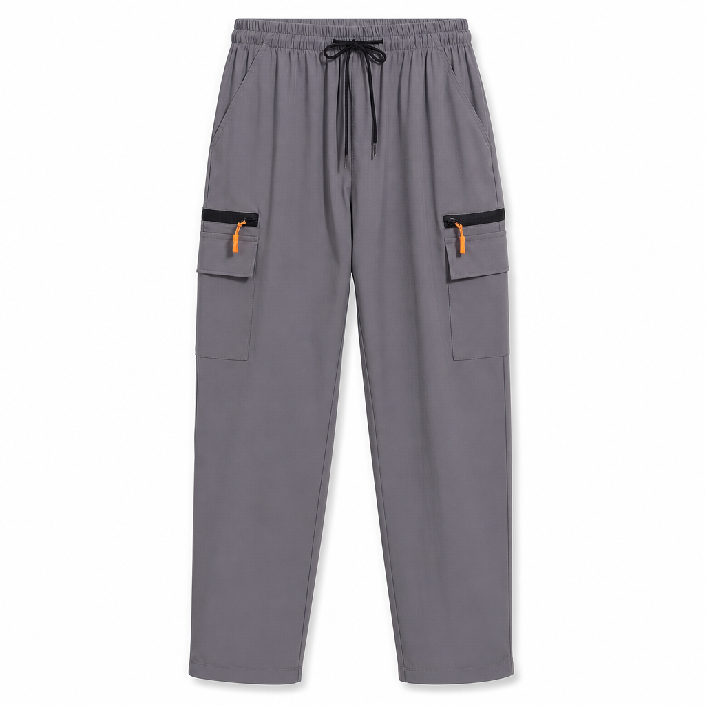 📢📢50%Rabatt!!!🎉✨Legere Damen-Cargo-Jogginghose, lockere Passform, schnell trocknend, atmungsaktiv, lange Hose mit Taschen