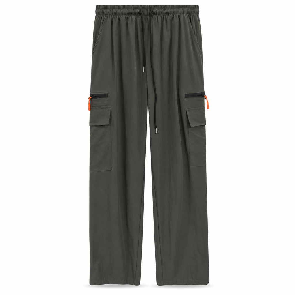 📢📢50%Rabatt!!!🎉✨Legere Damen-Cargo-Jogginghose, lockere Passform, schnell trocknend, atmungsaktiv, lange Hose mit Taschen
