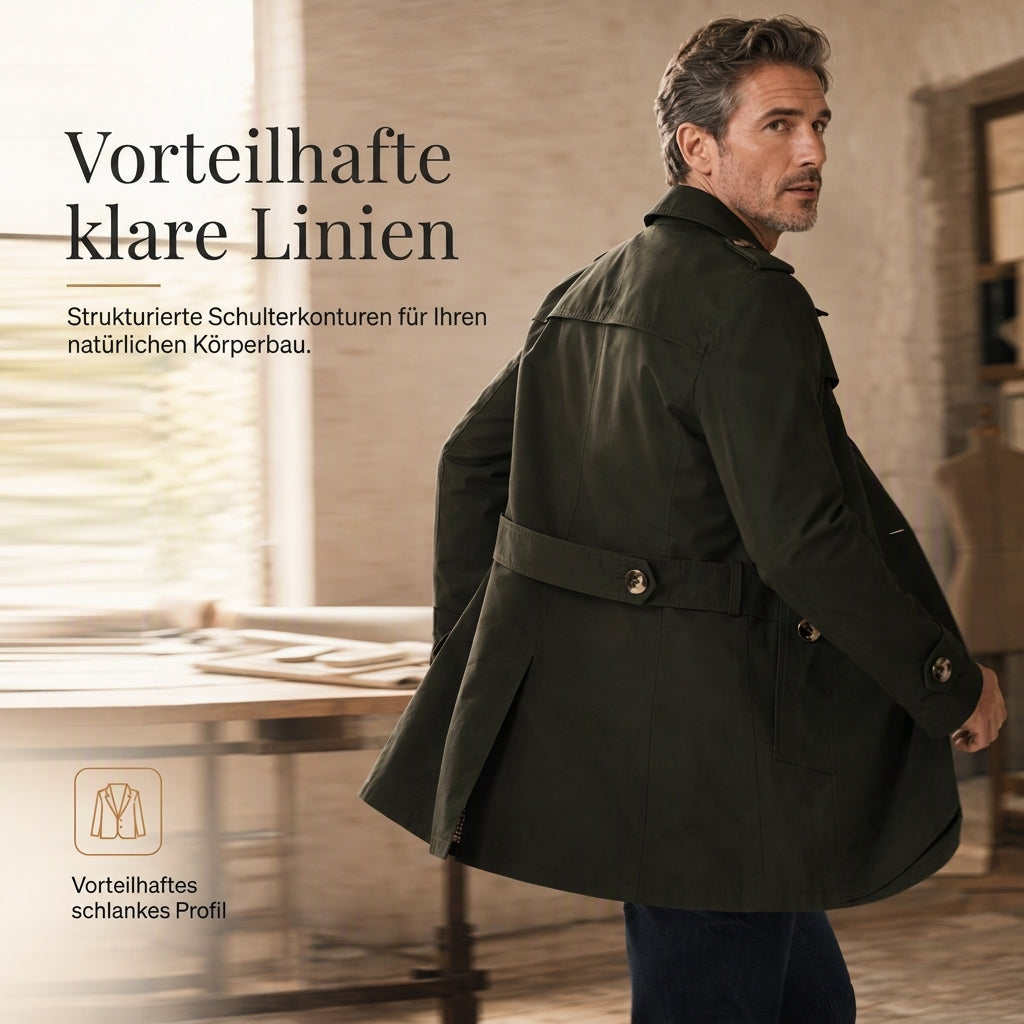 🔥Beliebtes Produkt ！✨Herren Freizeit-Windjacke aus reiner Baumwolle, Arbeitsjacke für Frühling und Herbst