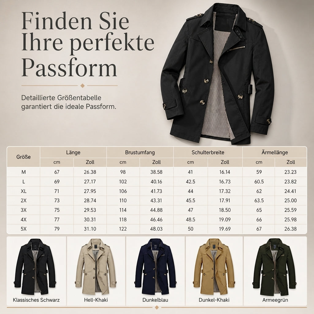 🔥Beliebtes Produkt ！✨Herren Freizeit-Windjacke aus reiner Baumwolle, Arbeitsjacke für Frühling und Herbst