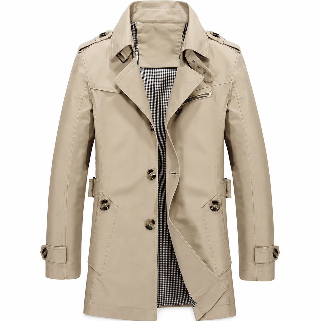 🔥Beliebtes Produkt ！✨Herren Freizeit-Windjacke aus reiner Baumwolle, Arbeitsjacke für Frühling und Herbst