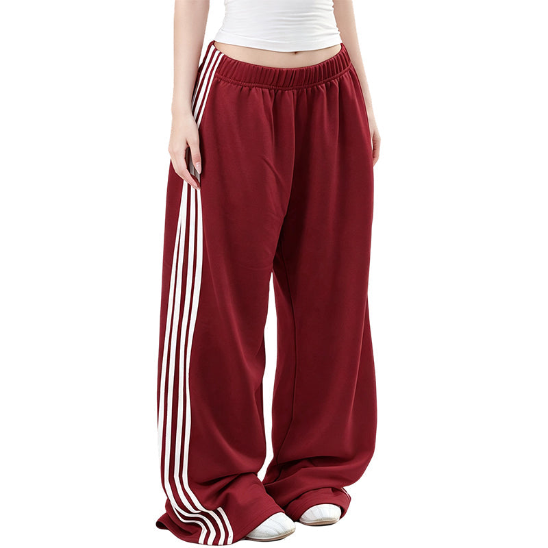 📢🎉50%Rabatt!!!🛍️✨Weite Damen-Sweathose mit Seitenstreifen