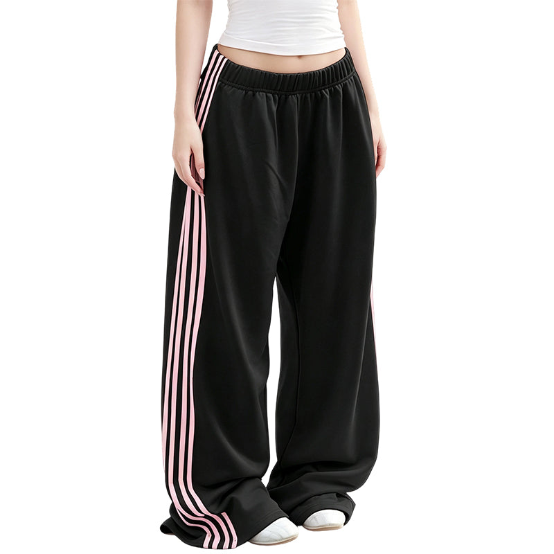 📢🎉50%Rabatt!!!🛍️✨Weite Damen-Sweathose mit Seitenstreifen
