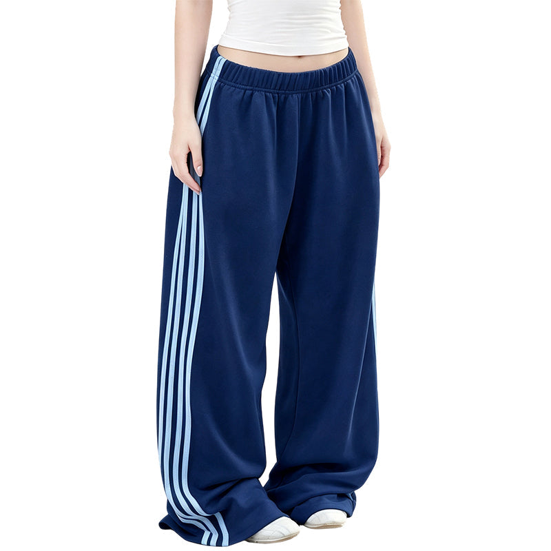 📢🎉50%Rabatt!!!🛍️✨Weite Damen-Sweathose mit Seitenstreifen