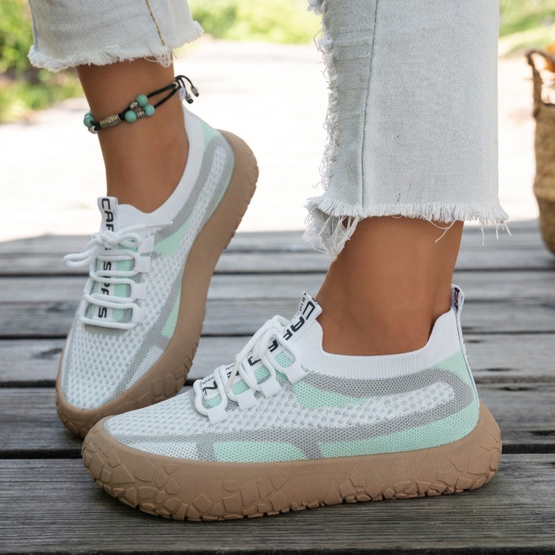 🔥Beliebtes Produkt ！📈 Verkaufshit Nr. 1 – direkt 50%! Atmungsaktive Strick-Sneaker für Damen