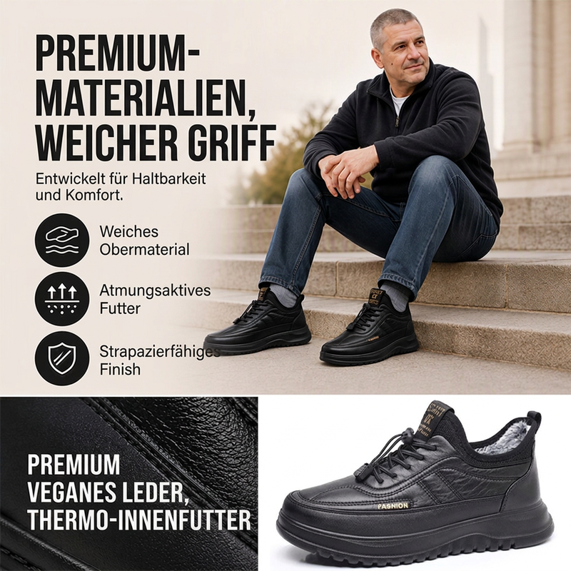 📢📢50%Rabatt!!!🎉✨Rutschfeste Herrenschuhe mit warmem Futter