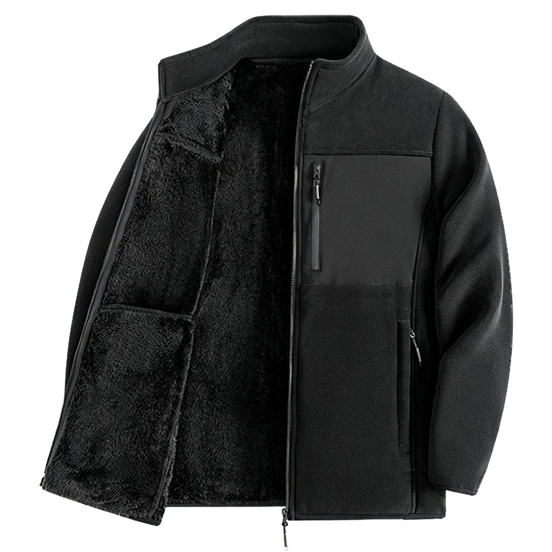 📢🎉50%Rabatt!!!🛍️✨Unisex schwere Fleecejacke mit durchgehendem Reißverschluss