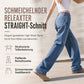 📢📢50%Rabatt!!!🎉✨Damen Retro-Jeans mit hoher Taille und weitem Bein