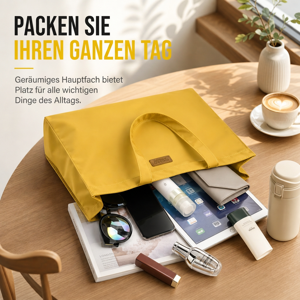 🔥Beliebtes Produkt ！✨Geräumige lässige Nylon-Tragetasche