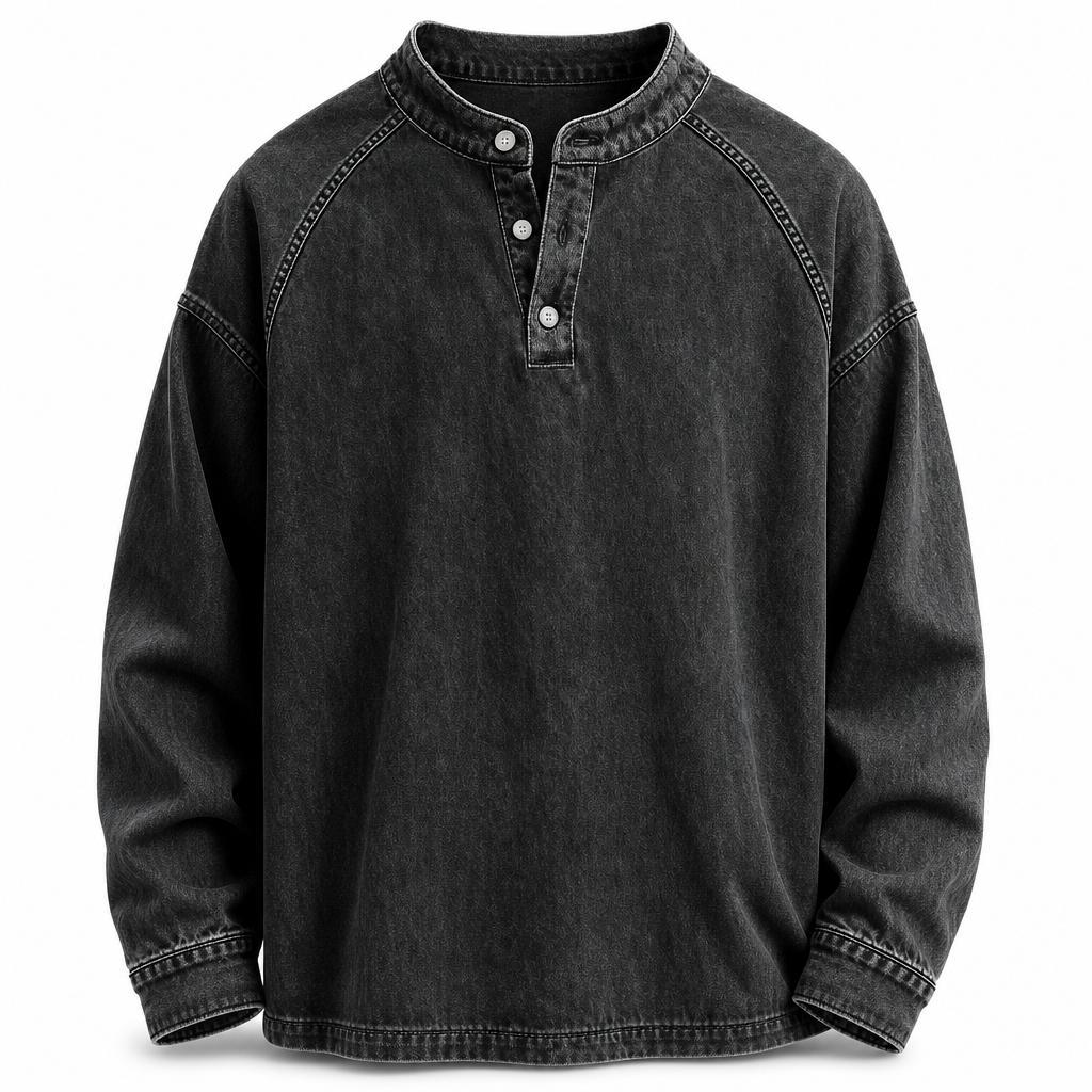 🔥Beliebtes Produkt ！✨Herren Vintage-Freizeit-Sweatshirt mit lockerer Passform