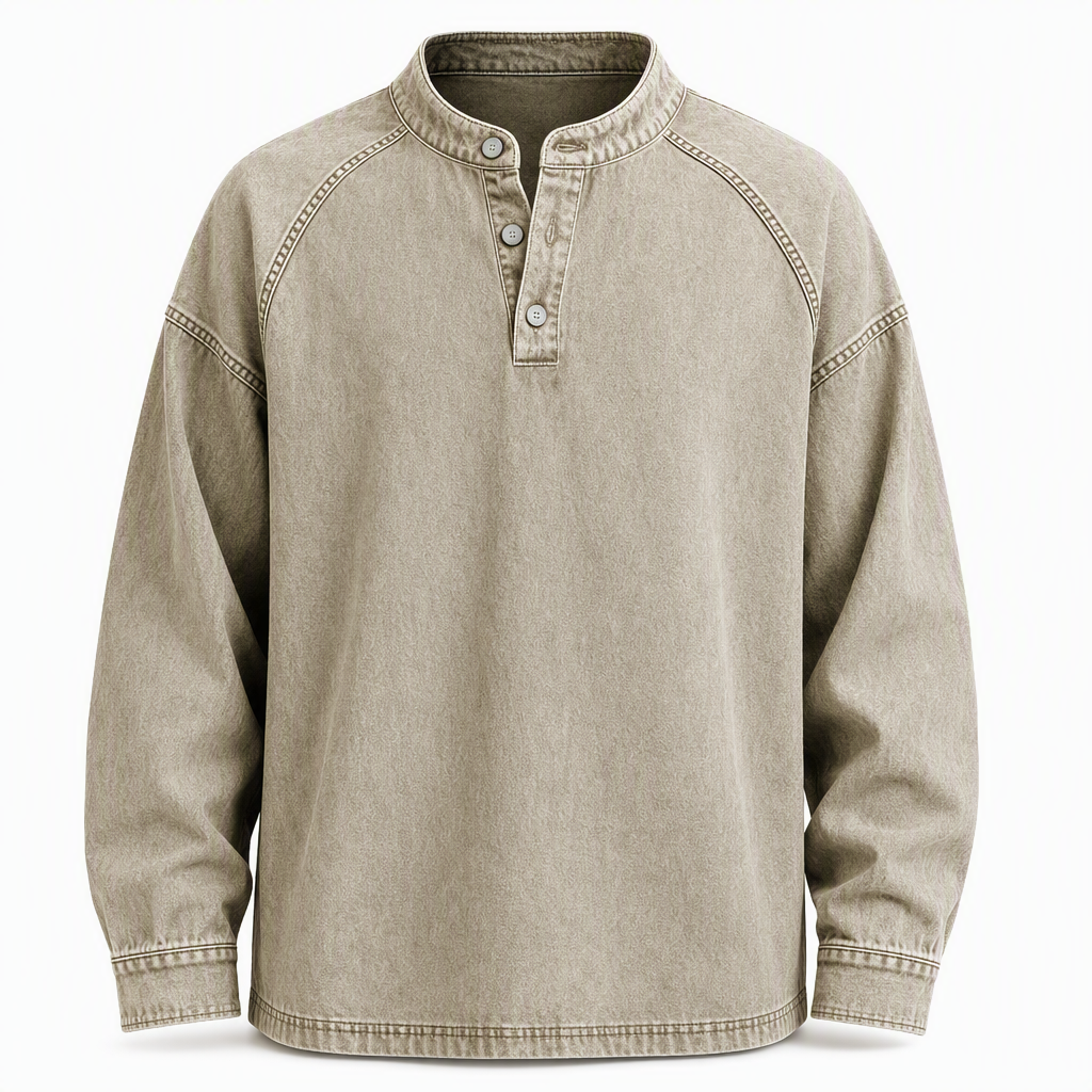 🔥Beliebtes Produkt ！✨Herren Vintage-Freizeit-Sweatshirt mit lockerer Passform